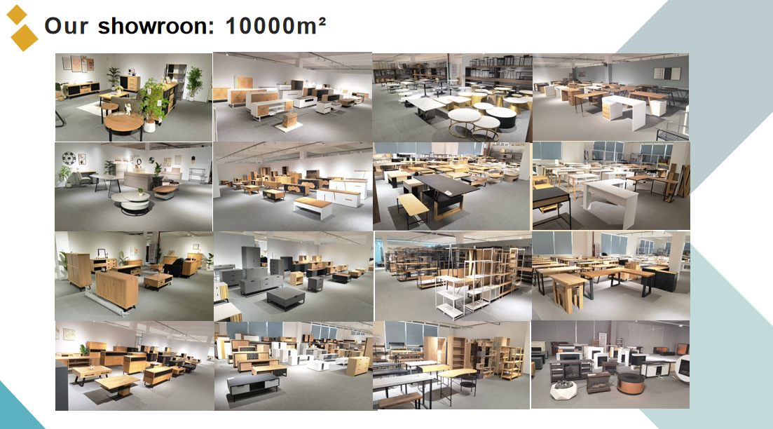YSL Furniture showroom and supply capability display
